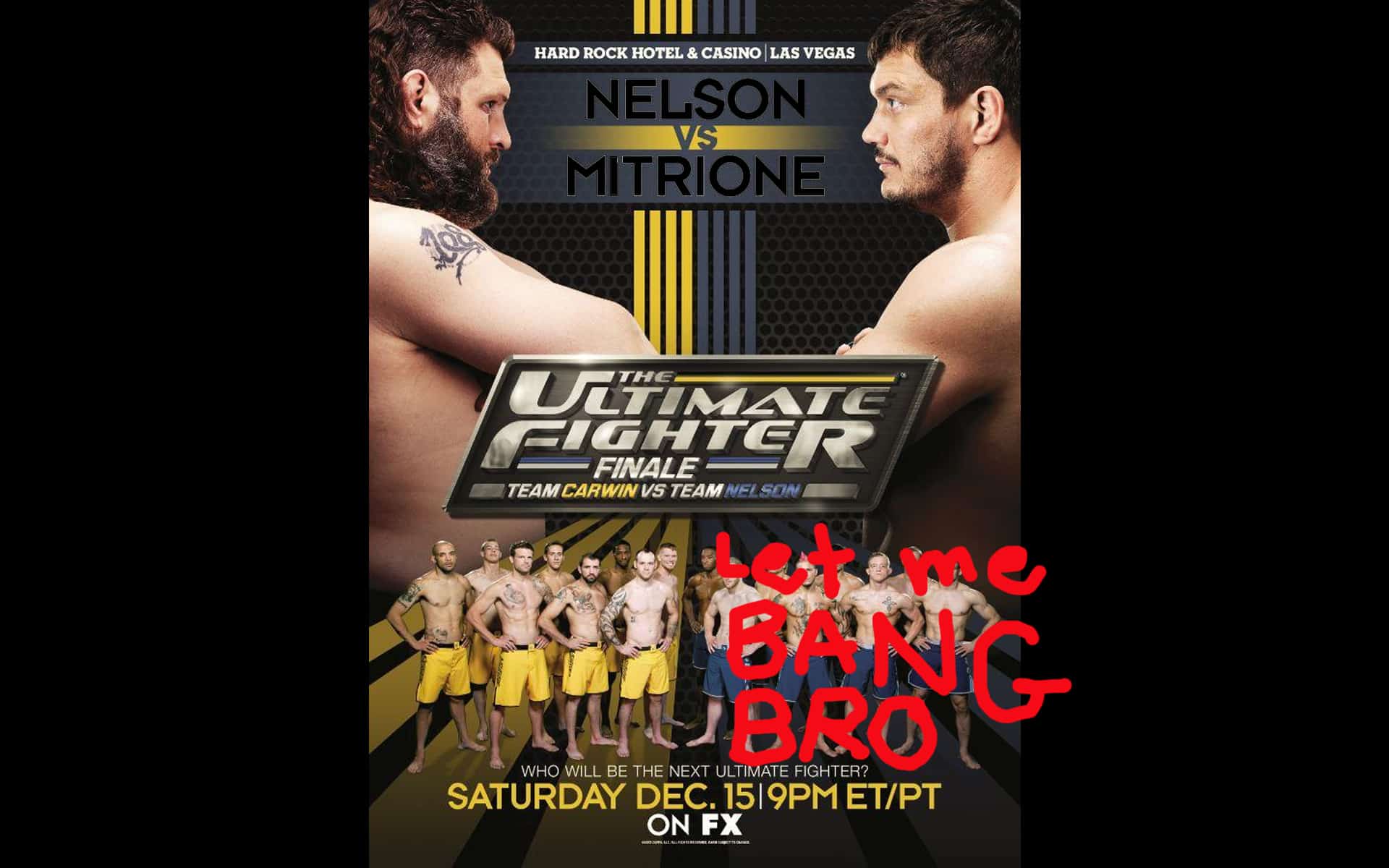 TUF 16 Finale Predictions – Nelson vs Mitrione