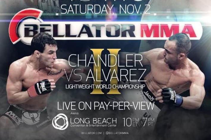 Chandler vs. Alvarez II Set for Bellator’s PPV Debut on Nov. 2nd