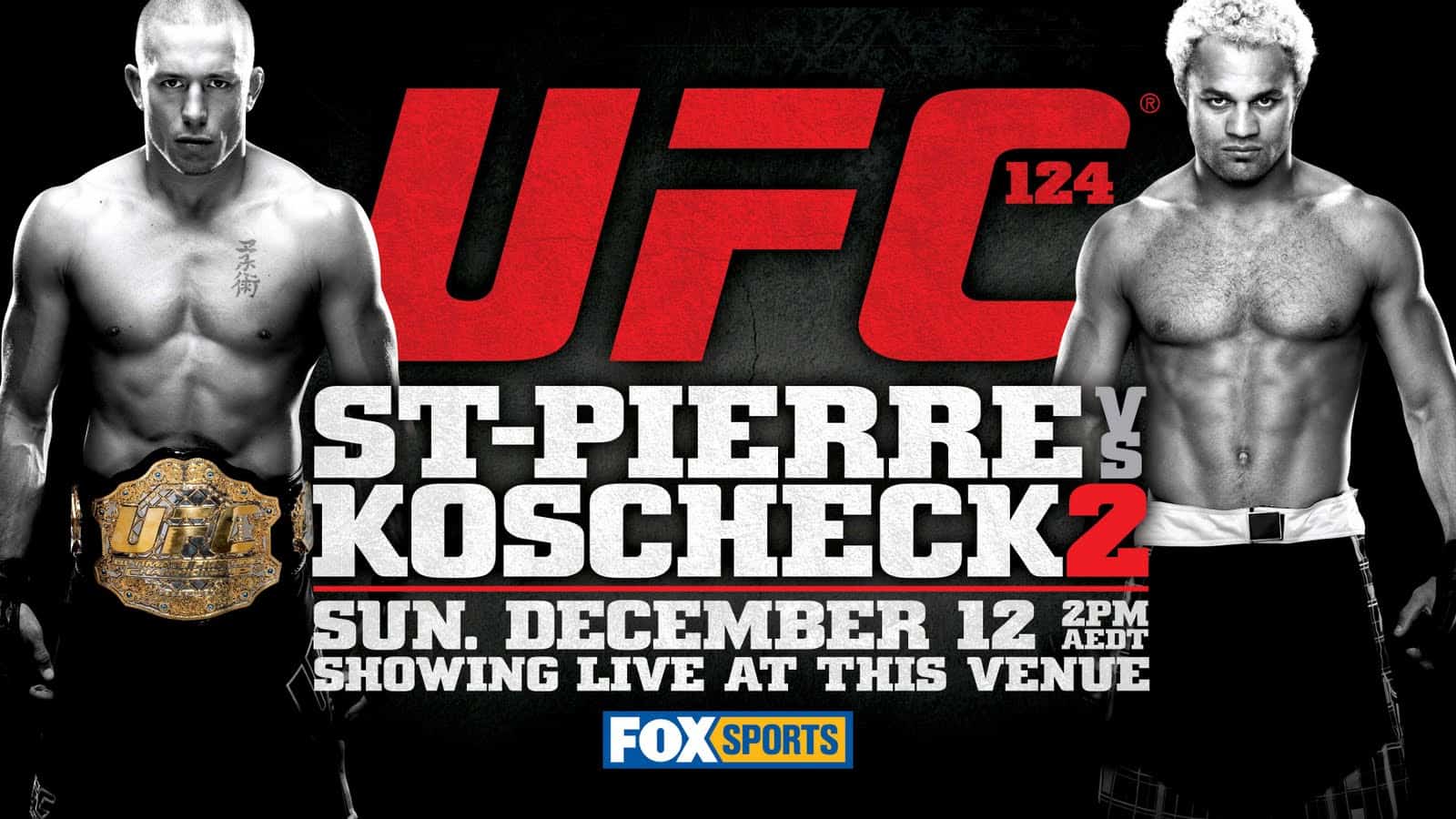 UFC 124: GSP vs. Koscheck Fight Predictions