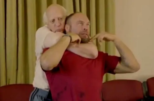 Here’s a clip from Randy Couture’s new movie: 3 Geezers.