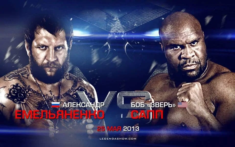 This weekend’s lost fight: Emelianenko vs. Sapp.