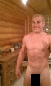 Apparently, Tito Ortiz damaged Rampage Jackson’s collarbone under the weight of his penis.